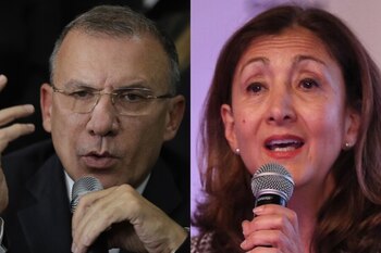 Roy Barreras e Ingrid Betancourt