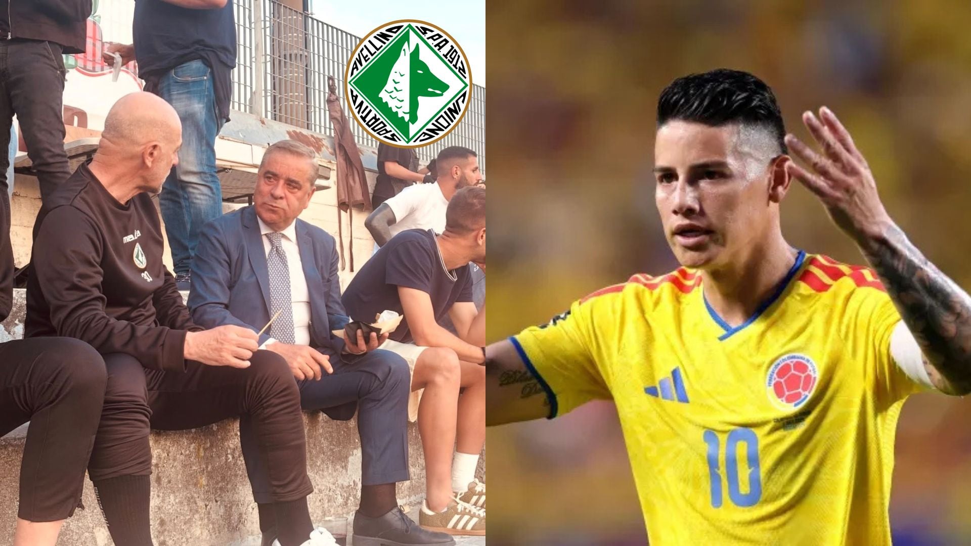 James Rodríguez percibiría un salario superior en Avellino, respecto al que tuvo en Minnesota United - crédito Avellino/Instagram/AFP