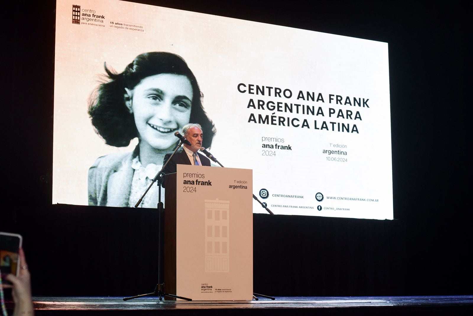 Buenos Aires reunirá a jóvenes de 20 países en el Congreso Internacional Ana Frank