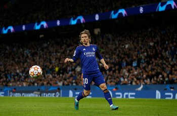 Luka Modric, mediocampista del Real