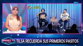 Tilsa Lozano revive episodio con Yaco Eskenazi y Magaly Medina la lapida: “Esto habla mal de ti”. Captura: Magaly TV La Firme.