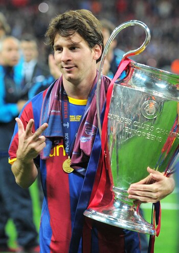 Messi está a una Champions