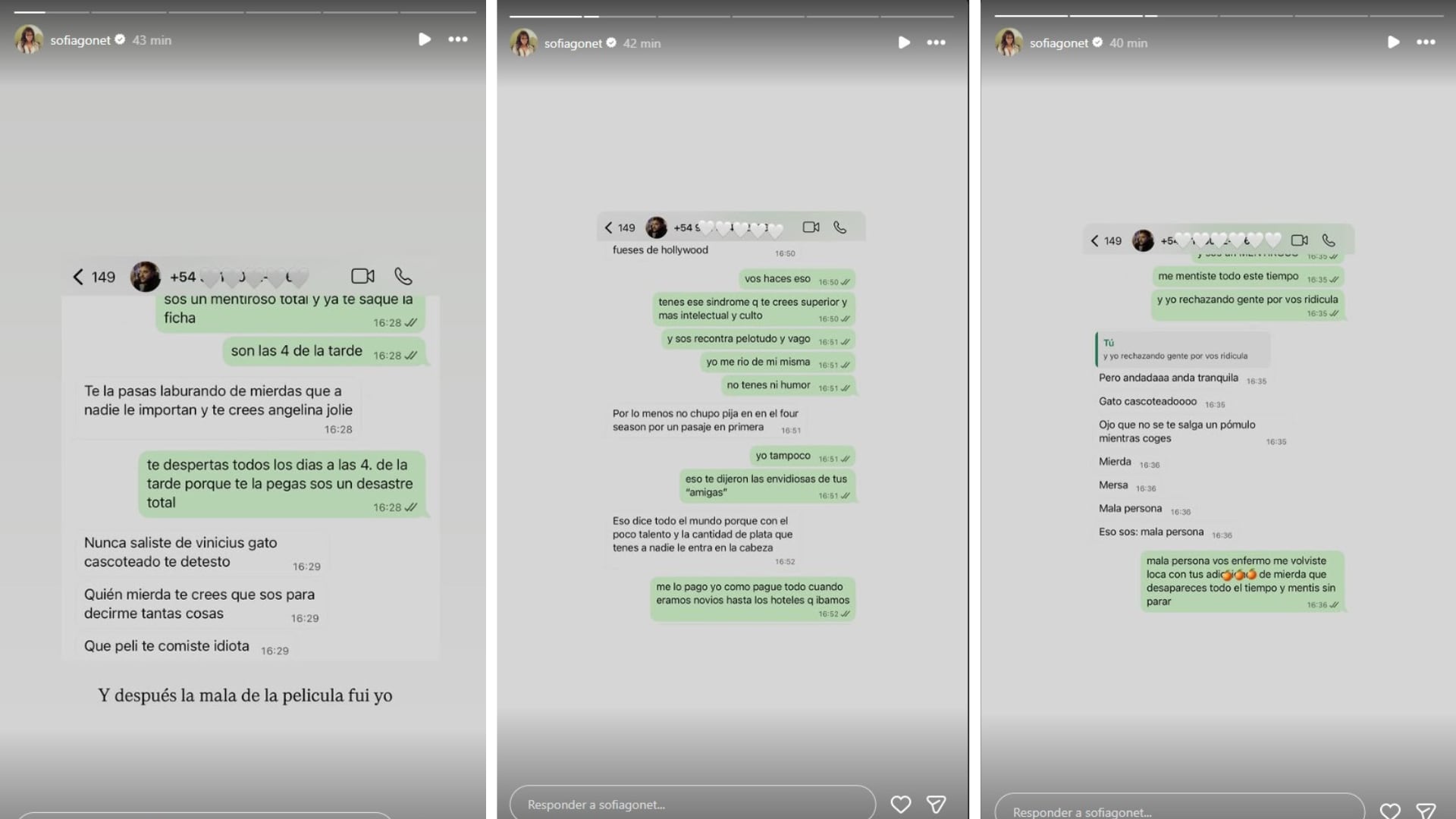 La Reni salió al cruce de Homero Pettinato