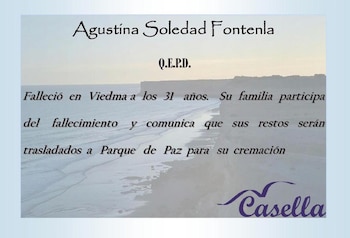 El comunicado que difundió la