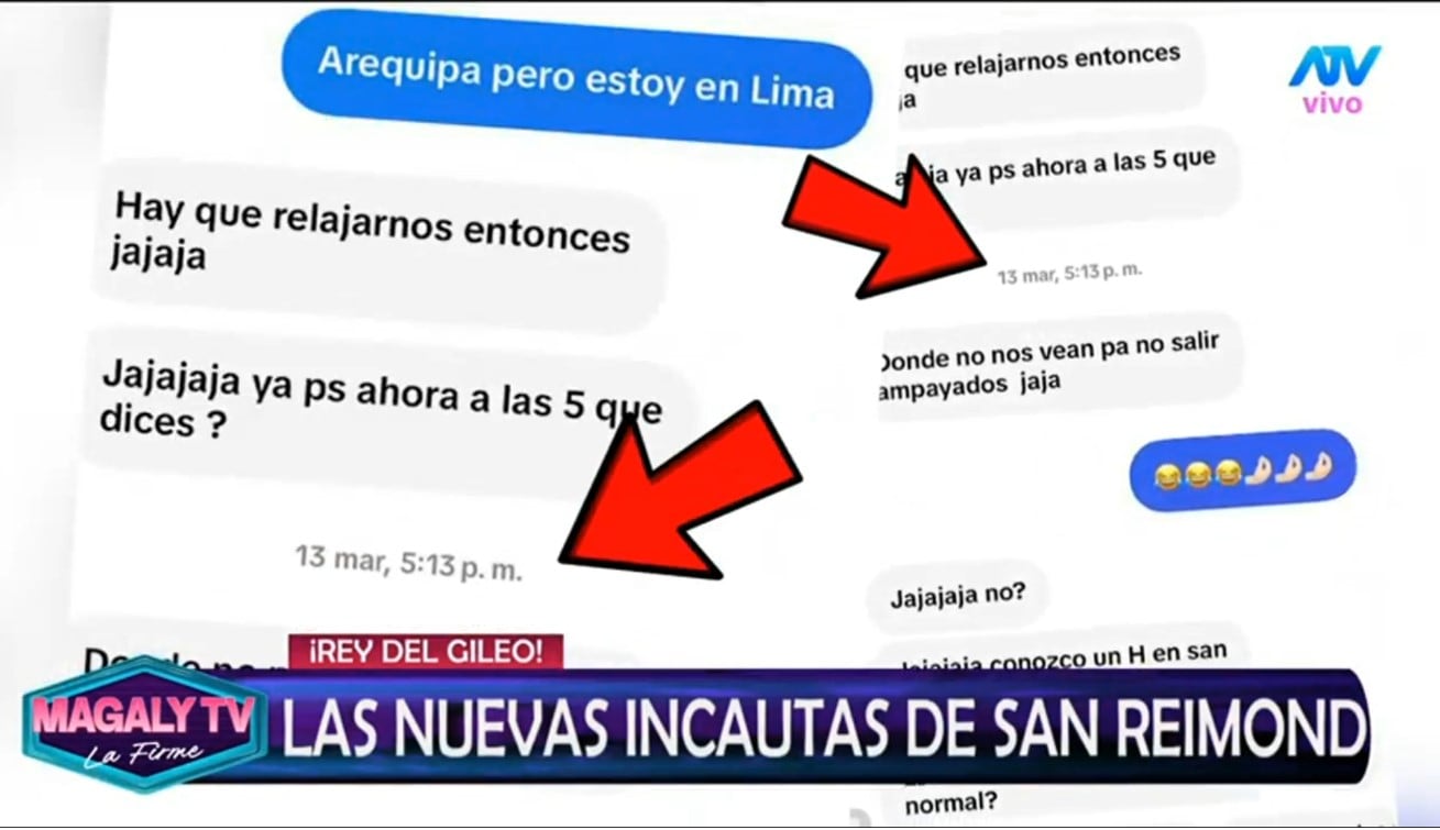 Reimond Manco sigue en el ojo de la tormenta y reconoce testimonios comprometedores. Captura: Magaly Tv La Firme.