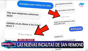 Reimond Manco sigue en el ojo de la tormenta y reconoce testimonios comprometedores. Captura: Magaly Tv La Firme.