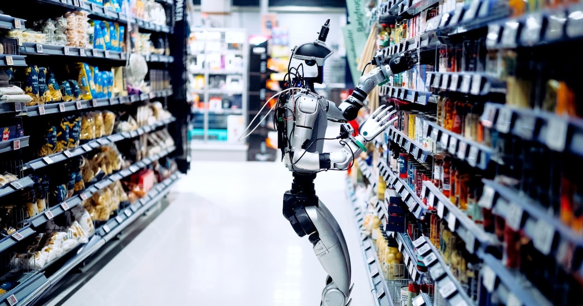 Robots humanoides en los supermercados: Dinamarca avanza en la automatización nocturna para aliviar la carga de los empleados
