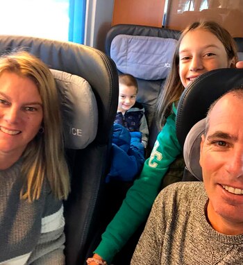 La familia Foigel cuando todo