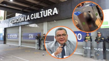 Balacera en estación La Cultura: