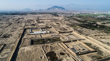 Las construcciones se ubican a