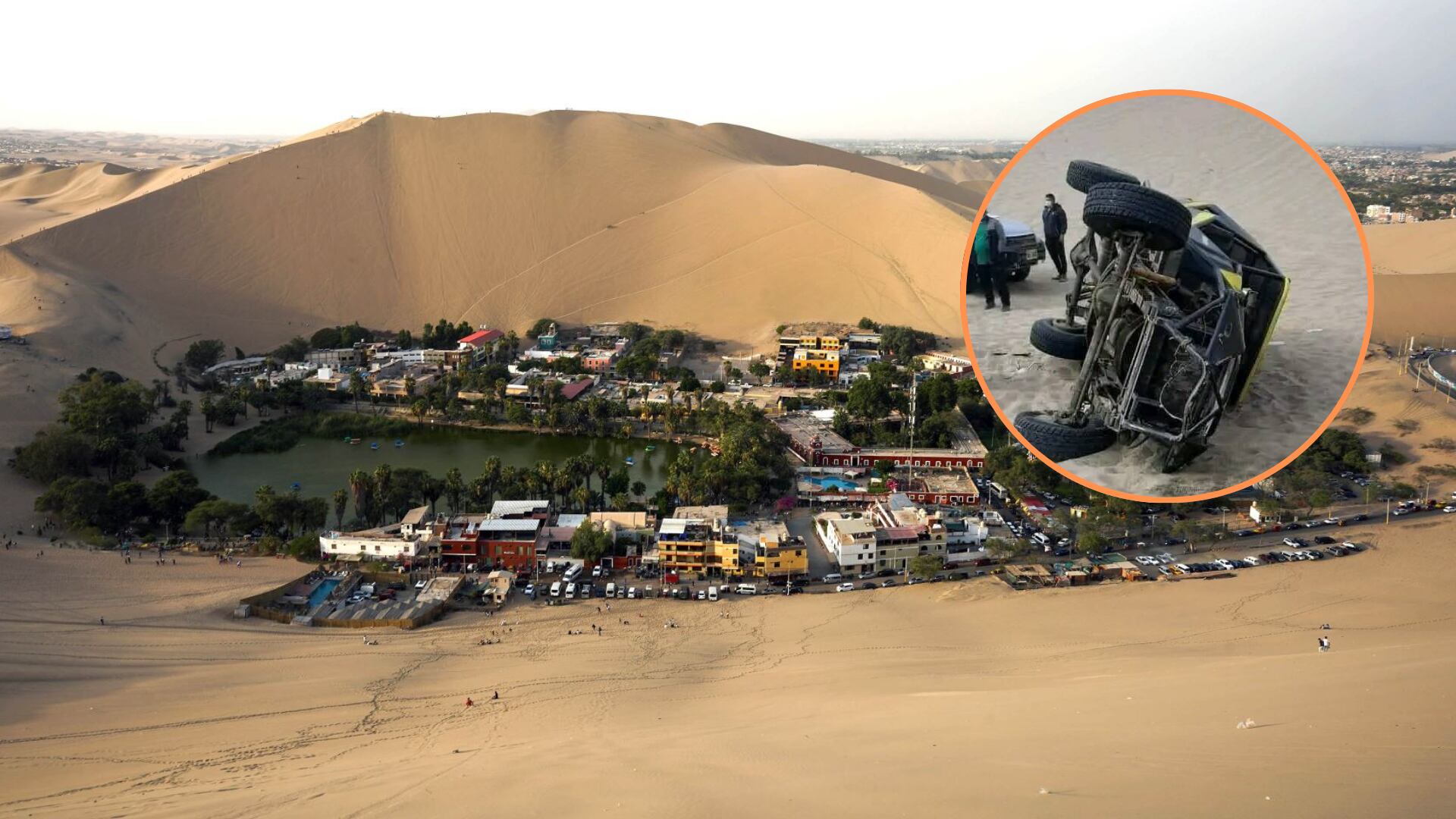 Tragedia en Ica: turista murió en paseo de tubular en Huacachina| Andina