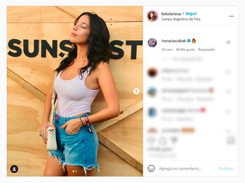 Uno de los posteos de