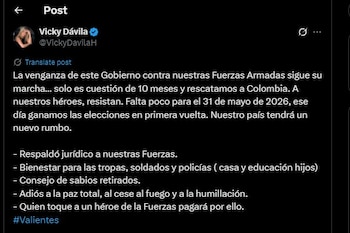 Vicky Dávila criticó al presidente