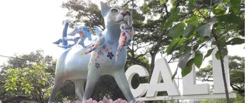 La escultura de Santa Estelita