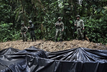 Foto de archivo. Soldados del