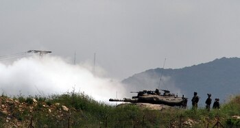 El Ejército israelí atacó en