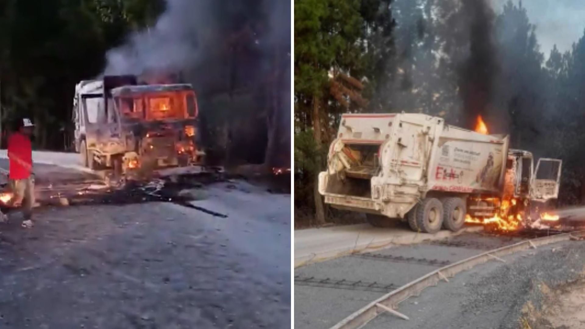 Incendiaron en Popayán el tercer camión recolector de Urbaser durante 2026: esto dijo la empresa de aseo