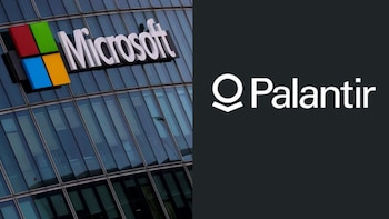 Acciones de Microsoft y Palantir