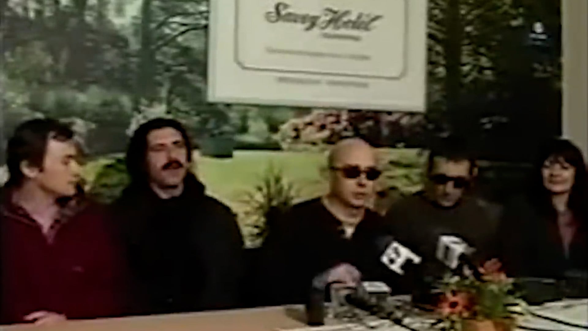 La histórica conferencia de prensa en Olavarría en 1997