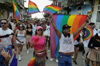El desfile anual del Orgullo