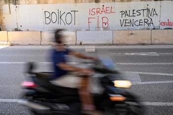 Detalle de una pintada en