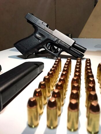 La Glock limada secuestrada al