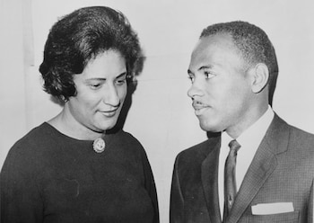 James Meredith y Constance Baker Motley"