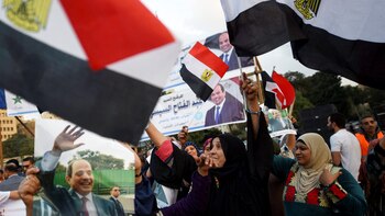 Abdel Fattah al-Sisi ganó por