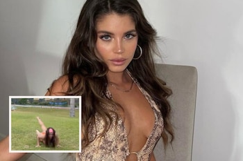 Flavia Laos quiso hacer paso