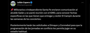 Millonarios y Santa Fe quieren