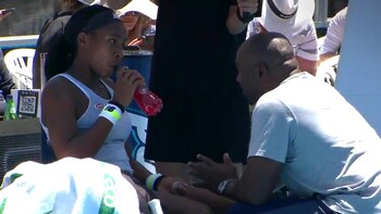 La joven tenista Coco Gauff