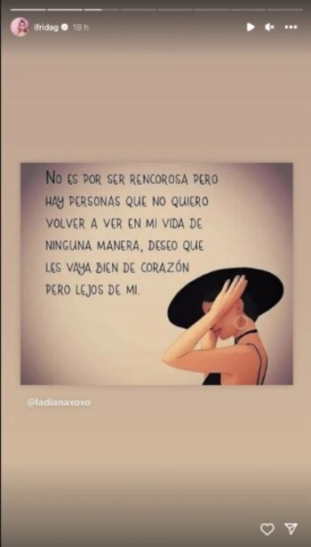 La modelo no etiquetó a