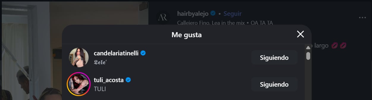 La reacción de Tuli al cambio de look de Joaqui