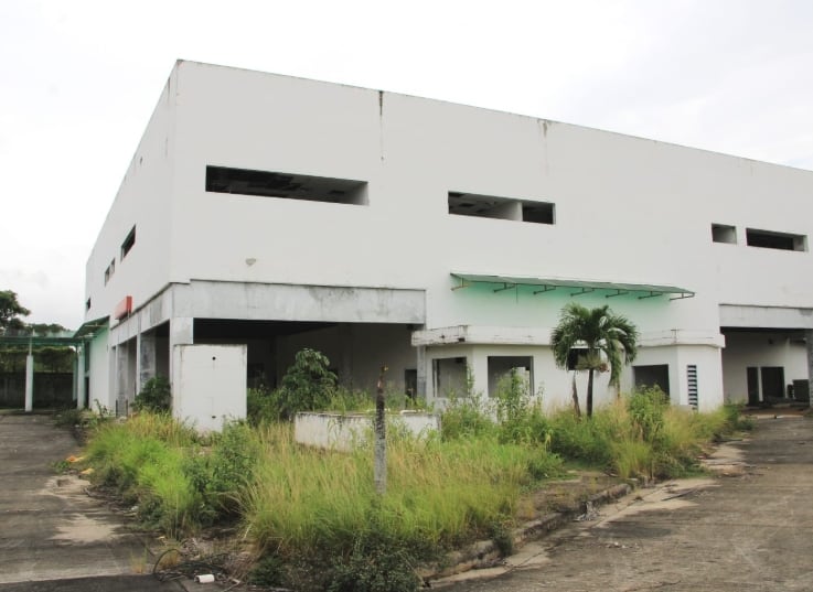 Instalación de salud abandonada en la comunidad de Puerto Caimito, en la provincia de Panamá Oeste. (Minsa)