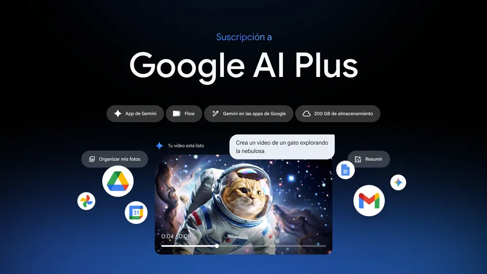 El plan Google AI Plus permite ajustar el nivel de esfuerzo de cada solicitud. (Foto: Google)