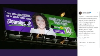 Valla de publicidad política de