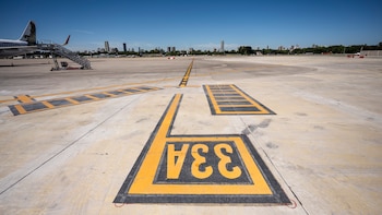 El Aeroparque Jorge Newbery alcanza