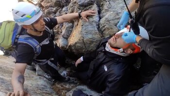 RESCATE TURISTA ISRAELÍ EN USHUAIA