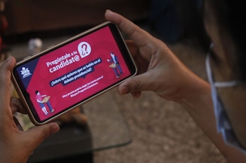 El JNE implementó esta campaña