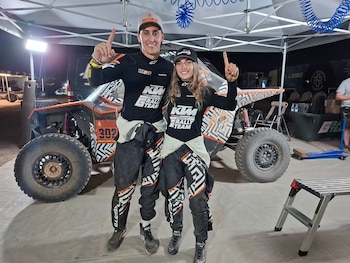 Augusto Sanz y Puck Klaasen