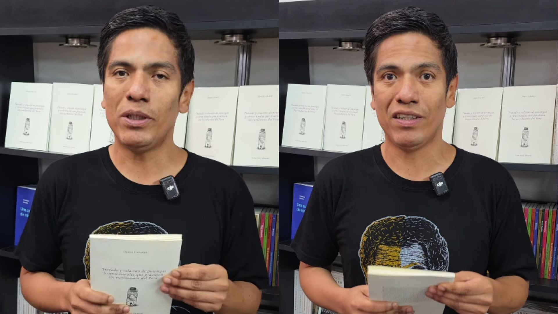 El escritor convierte supersticiones, tradiciones y experiencias de distintas regiones del Perú en materia para su poesía - Créditos: Diego Lazarte Facebook.