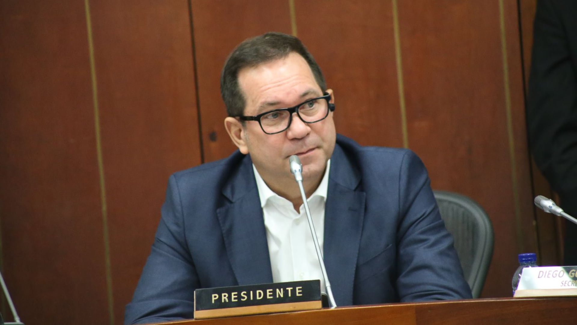 Lidio García es senador por Bolívar, miembro de la Comisión Primera y comunicador social de profesión, ahora aspirará a la presidencia del Senado - crédito @SenadoGovCo/X