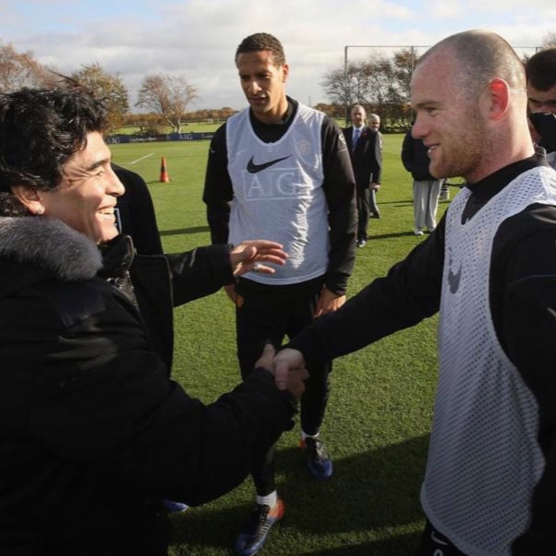 Diego y Rooney se admiraban mutuamente