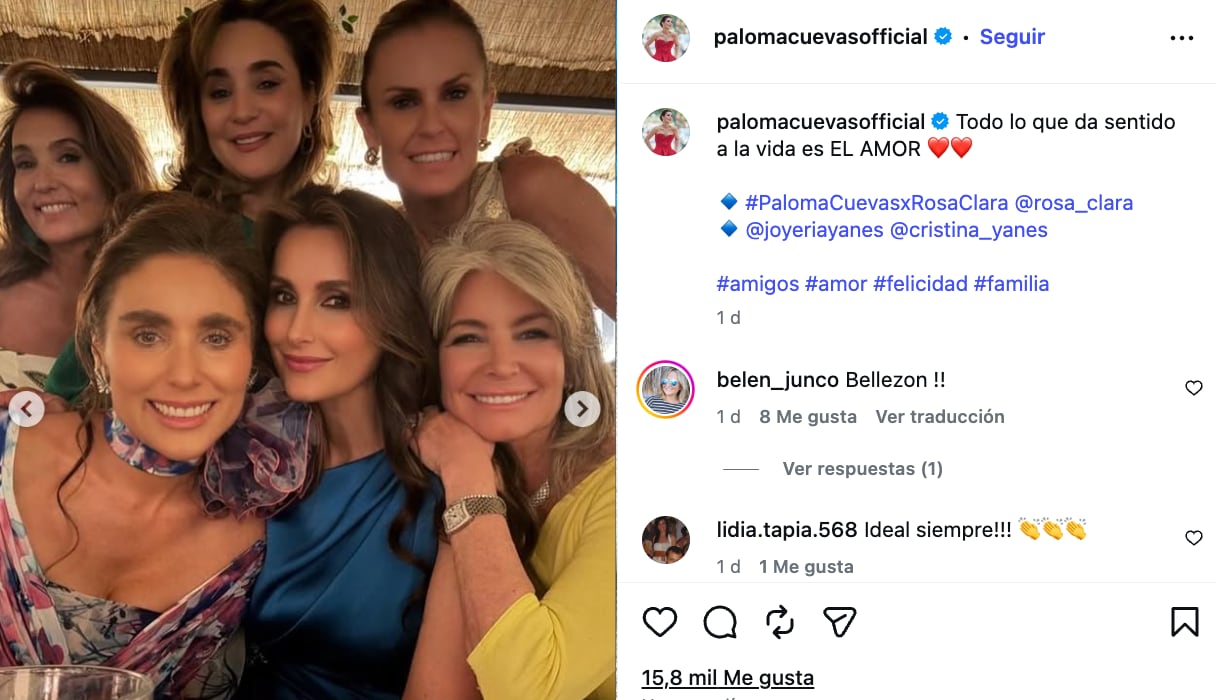 La empresaria compartió un post tras rumores de crisis de salud de Luis Miguel (Instagram)