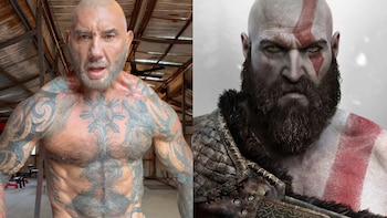 Dave Bautista saca músculo mientras se prepara para convertirse en Kratos de ‘God of War’: “Me faltan dos meses para llegar a donde quiero”