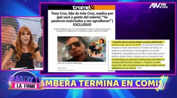 Magaly Medina responde a Tony