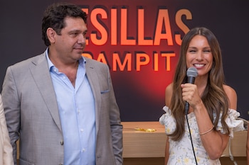 Martín Camuglia y Pampita en