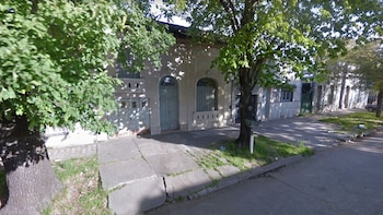 La casa donde se cometió el homicidio