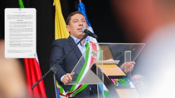 Carlos Amaya, vinculado al Partido Verde, enfrenta críticas por su apoyo a Óscar Julián Correa Hernández del Partido de la U - crédito Argemiro Piñeros/Colprensa