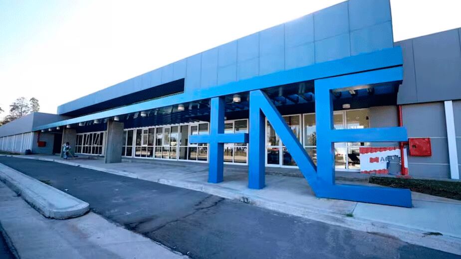 El accidente laboral en el Parque Educativo de barrio Marqués Anexo dejó a la víctima con traumatismo de cráneo y tórax (Gobierno de Córdoba)